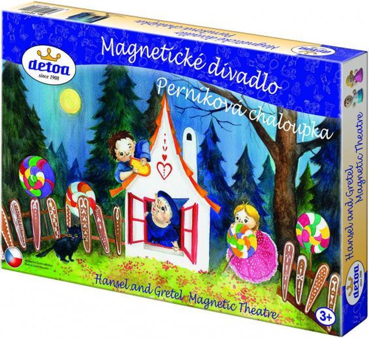 theater Hans en Grietje junior hout 33,5 x 23 cm 19-delig