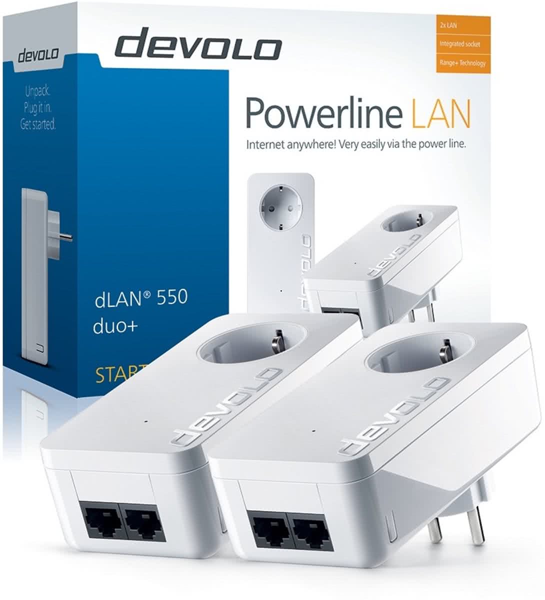 Devolo dLan 550 - Powerline - 2 Stuks - NL