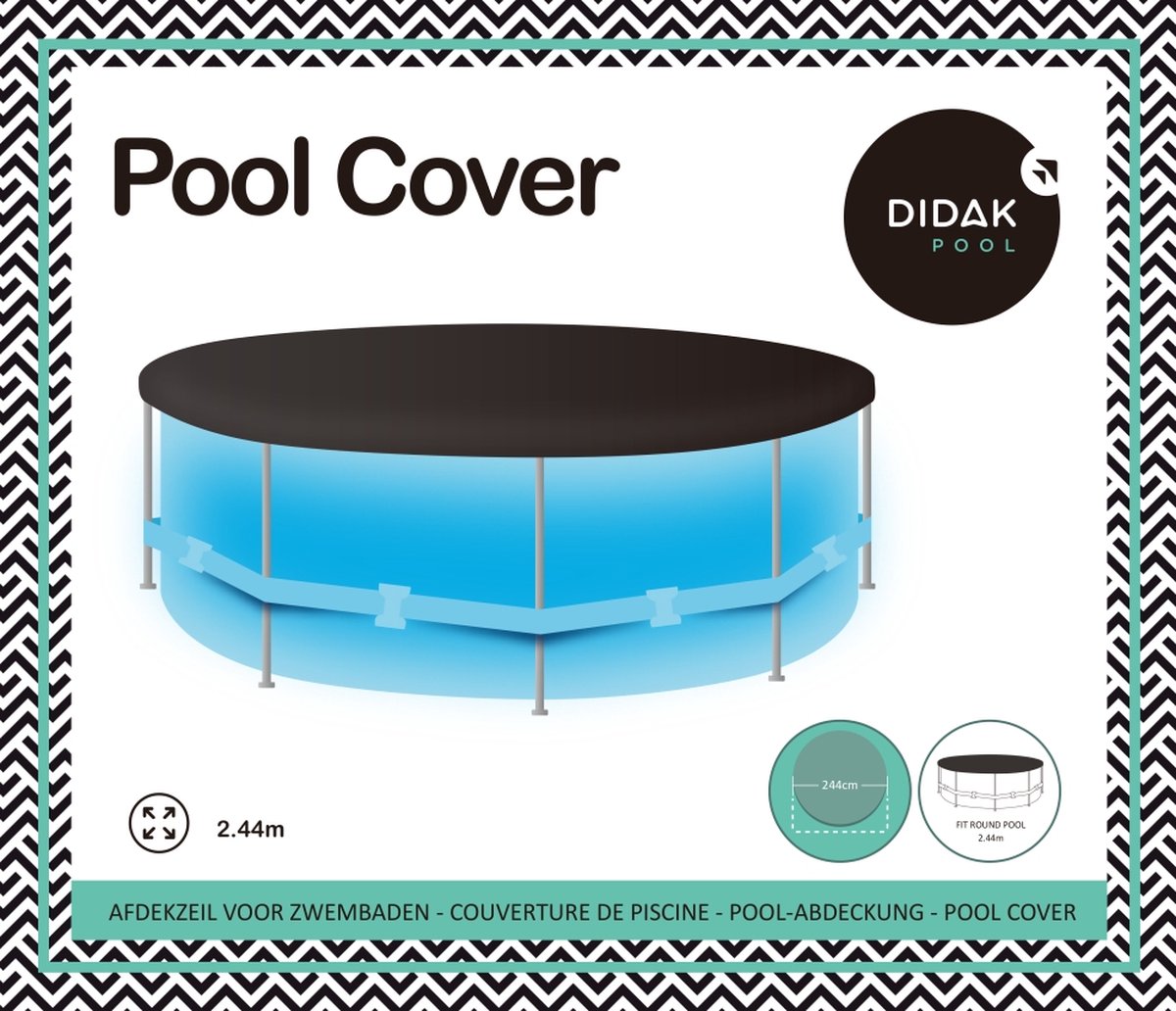 Didak Pool Zwembadcover Rond - 2,44 m