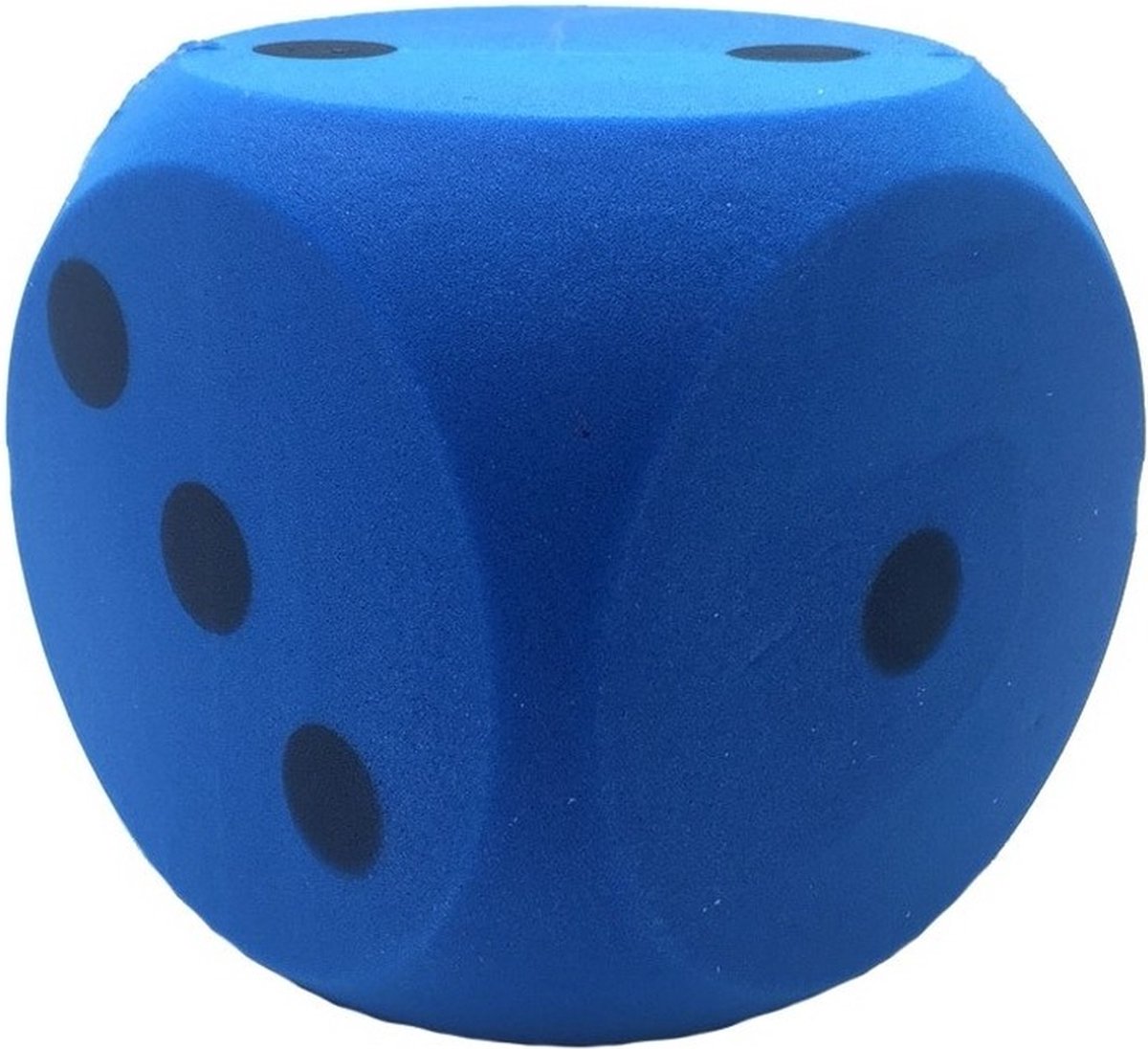 Grote Schuimrubberen Dobbelsteen- Blauw/Geel/Rood