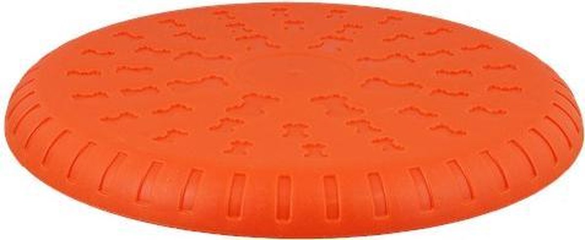 Dog toy - Frisbee - Speelgoed Frisbee Hond - Hondenspeelgoed - 23cm - Oranje