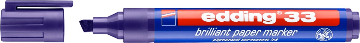 Decoratie Brilliant papiermarker Edding 33-08 violet