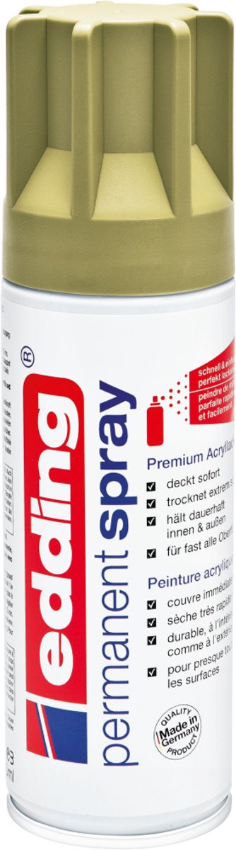 Edding 5200 Permanent Spray Premium Acrylverf Kaki Mat