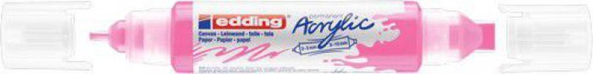 Edding 5400 3D double liner - Acrylmarker - Neon Roze (069)