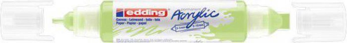 Edding 5400 3D double liner - Acrylmarker - Pastel Groen (917)