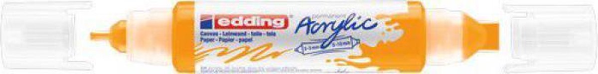 Edding 5400 3D double liner - Acrylmarker - Zonnegeel (906)