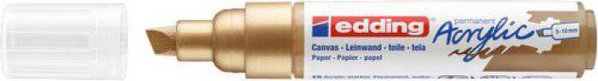 Edding Acrylic marker breed rijkgoud