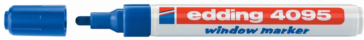 Edding Krijtmarker e-4095 blauw