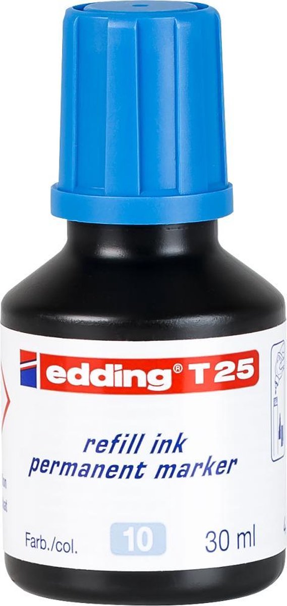 Edding T 25 Navulinkt Lichtblauw