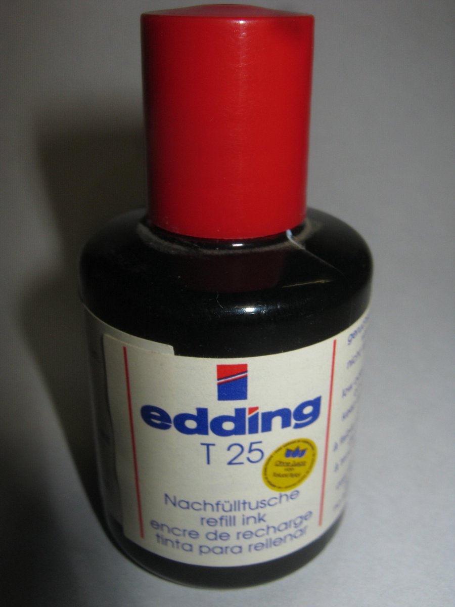 Edding navulinkt voor Markers 25ml rood