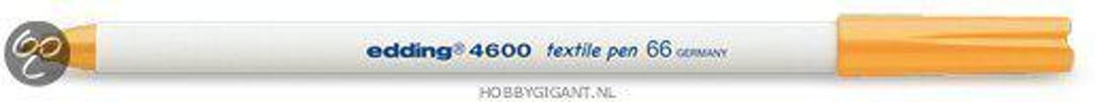Textiel marker Edding 4600-66 fluoriserend Oranje