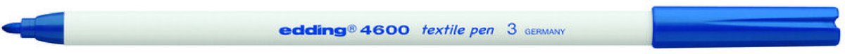 Textielstift Edding 4600 blauw 003