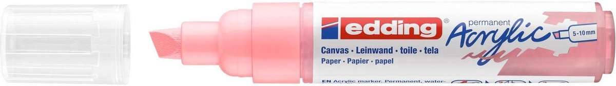 edding 5000 acrylmarker breed - 935 stijlvol mauve