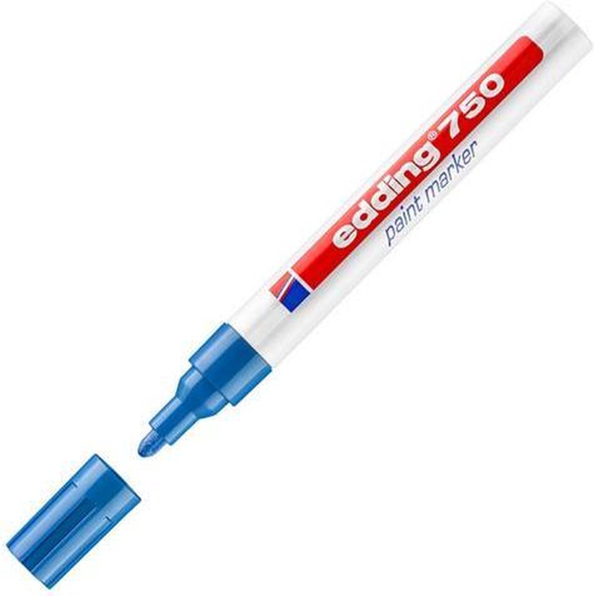 edding Lakmarker 750 2 - 4 mm, blauw (pak 10 stuks)