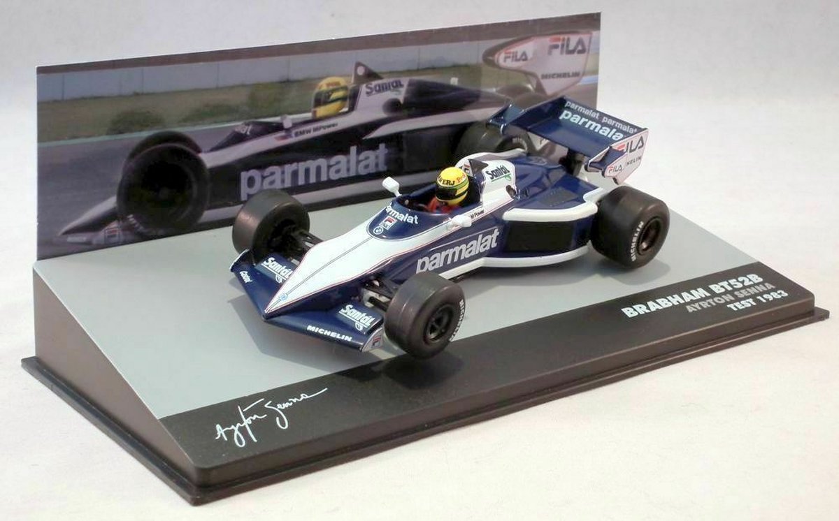 Edition Atlas Brabham BT52B Senna 1983 - Formule 1 miniatuur auto 1:43