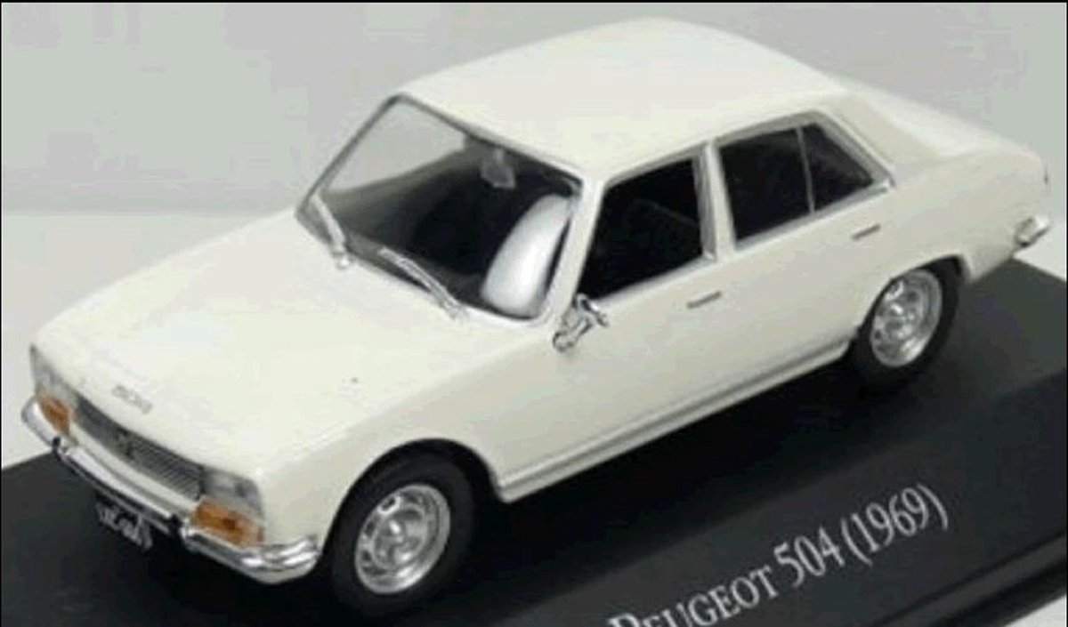 Edition Atlas miniatuur auto - Peugeot 504 1969 schaal 1:43