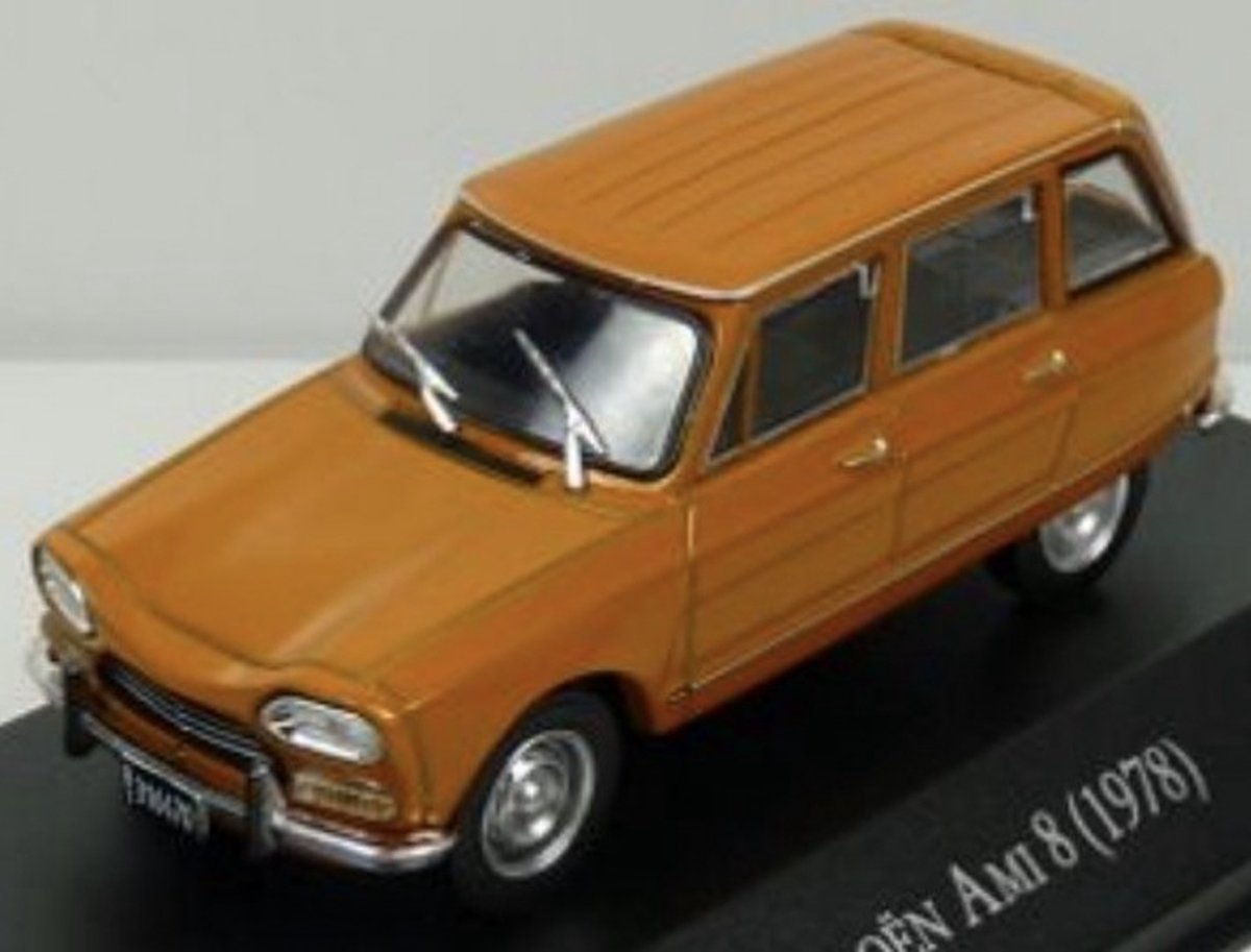 Edition Atlas miniatuur auto 1:43 - Citroen Ami 8 1978 Oranje