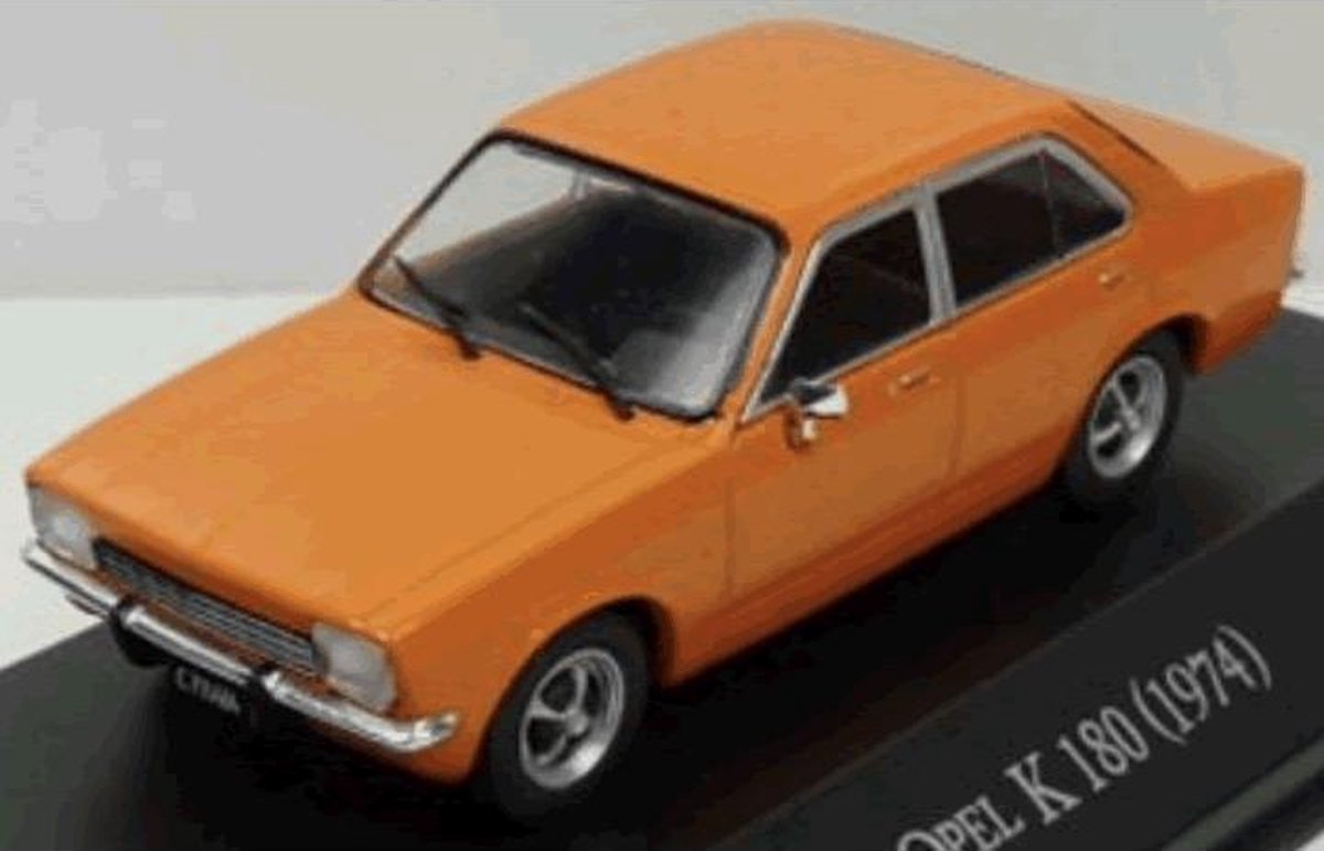 Edition Atlas miniatuur auto 1:43 - Opel K180 / Kadett C 1974 Oranje