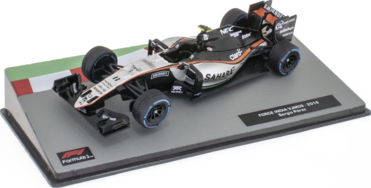 FORCE INDIA VJM09 SERGIO PEREZ 2016 - Edition Atlas Formule 1 miniatuur 1:43