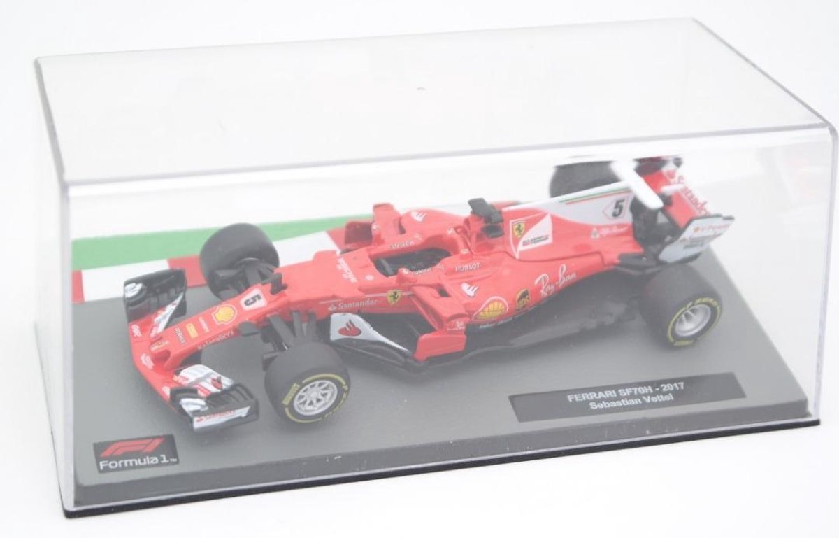 Ferrari SF70H Sebastian Vettel 2017 - Formule 1 miniatuur 1:43