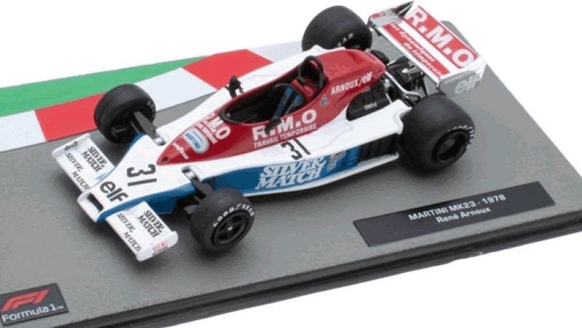 MARTINI Ford MK23 RENE ARNOUX 1978 - Edition Atlas miniatuur Formule 1 auto 1:43