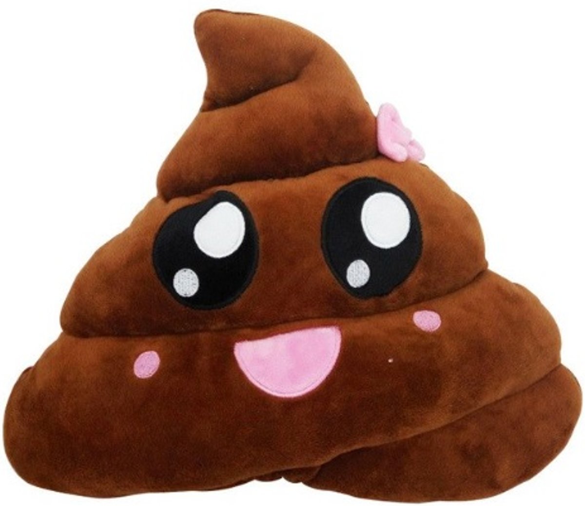 Emoji Drol/Poop Cute knuffel  23x25 cm