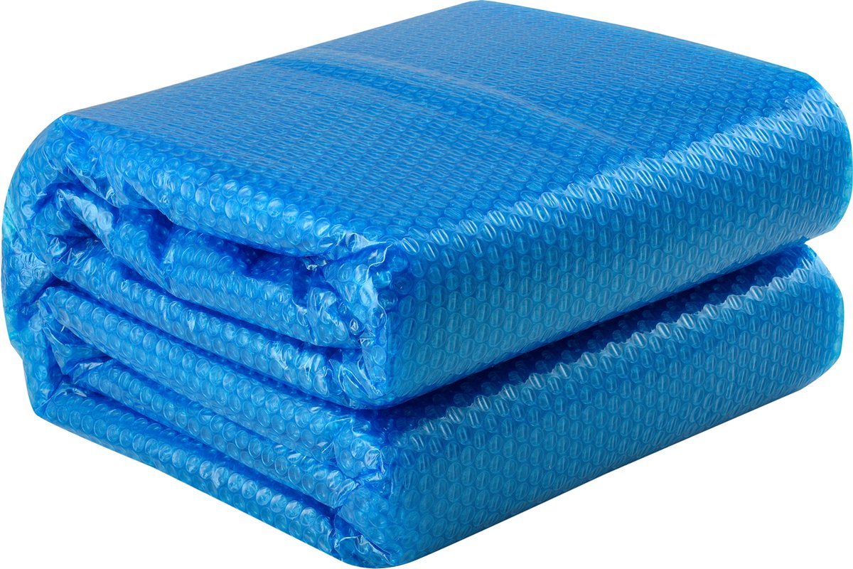 Afdekzeil - Zwembadafdekking - Zonnedoek - Polyethyleen (PE) - Blauw - Afmeting (Ø) 244 cm