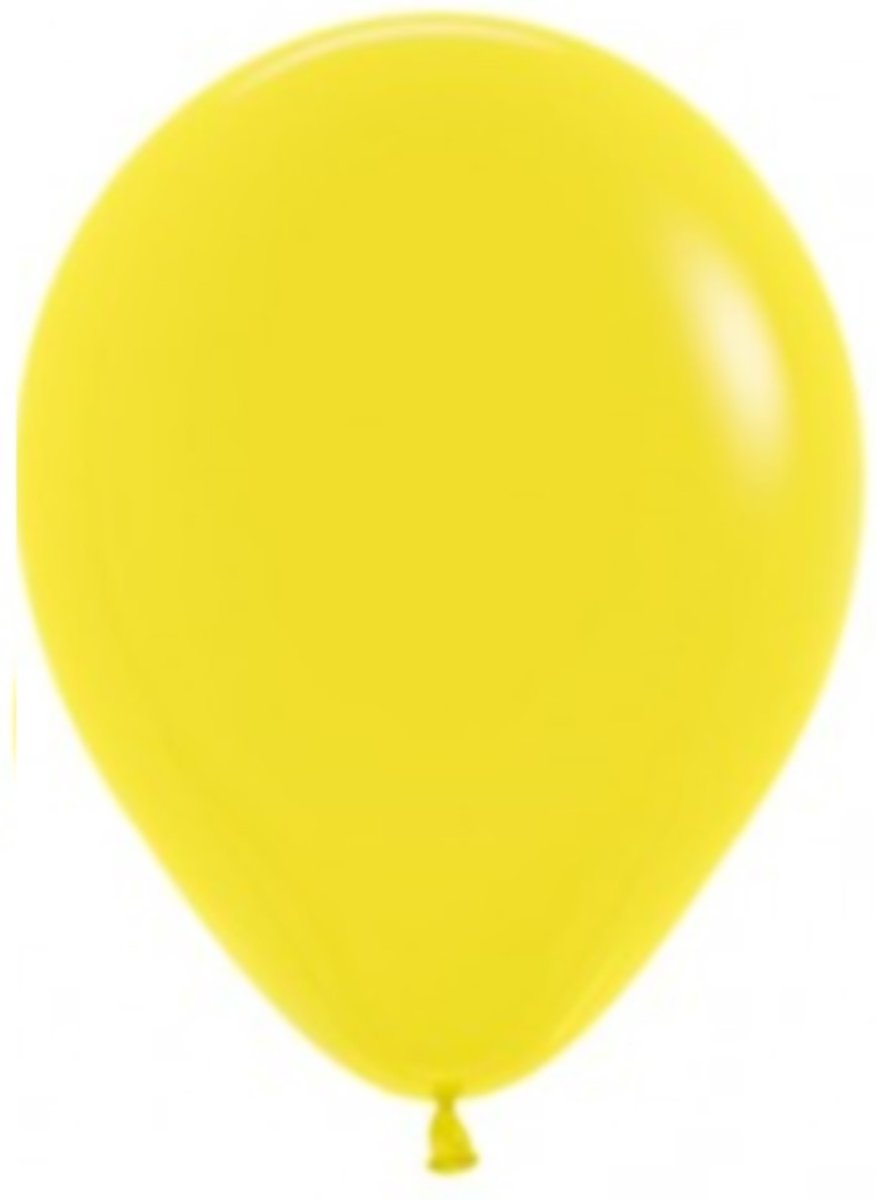 100 ballonnen geel