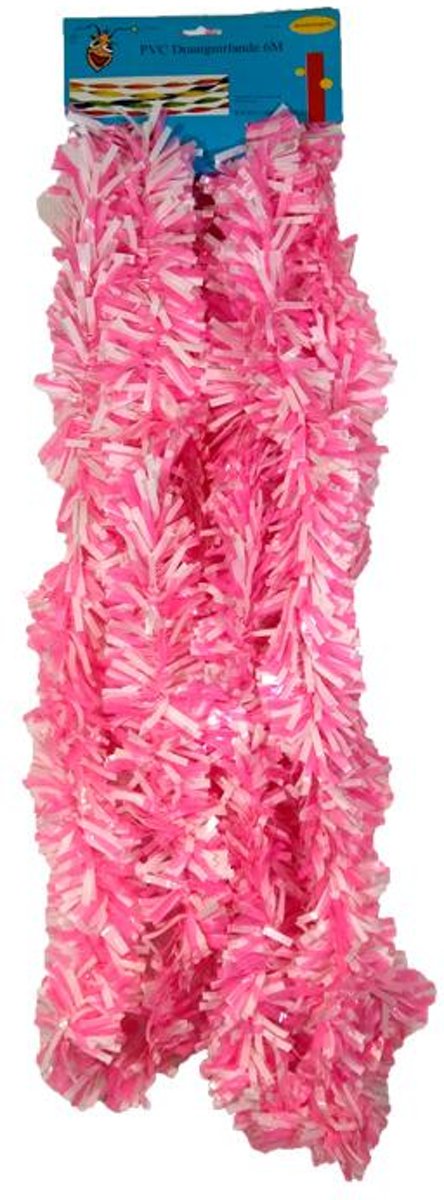 Draaiguirlande babyroze (PVC) Brandvertagend