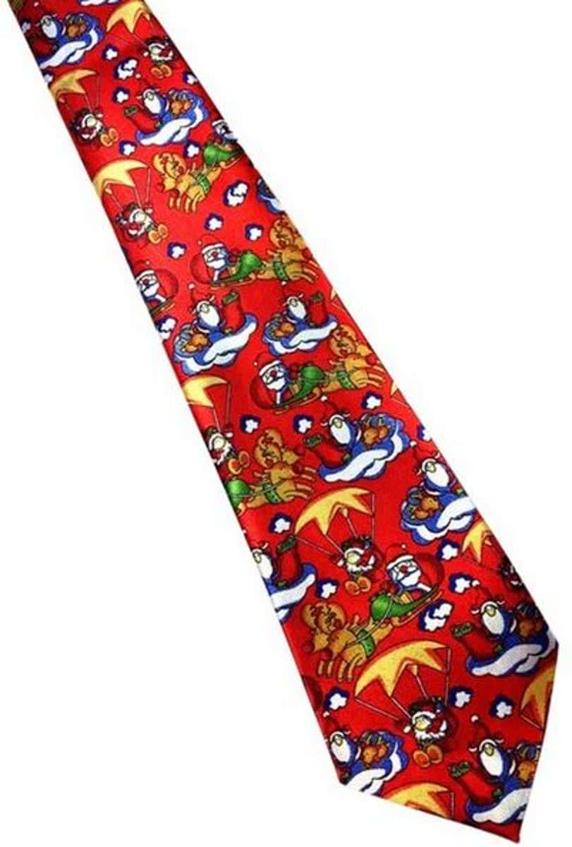 Kerst stropdas – Merry Christmas and a Happy New Tie Nr. 15 – Men Christmas Tie