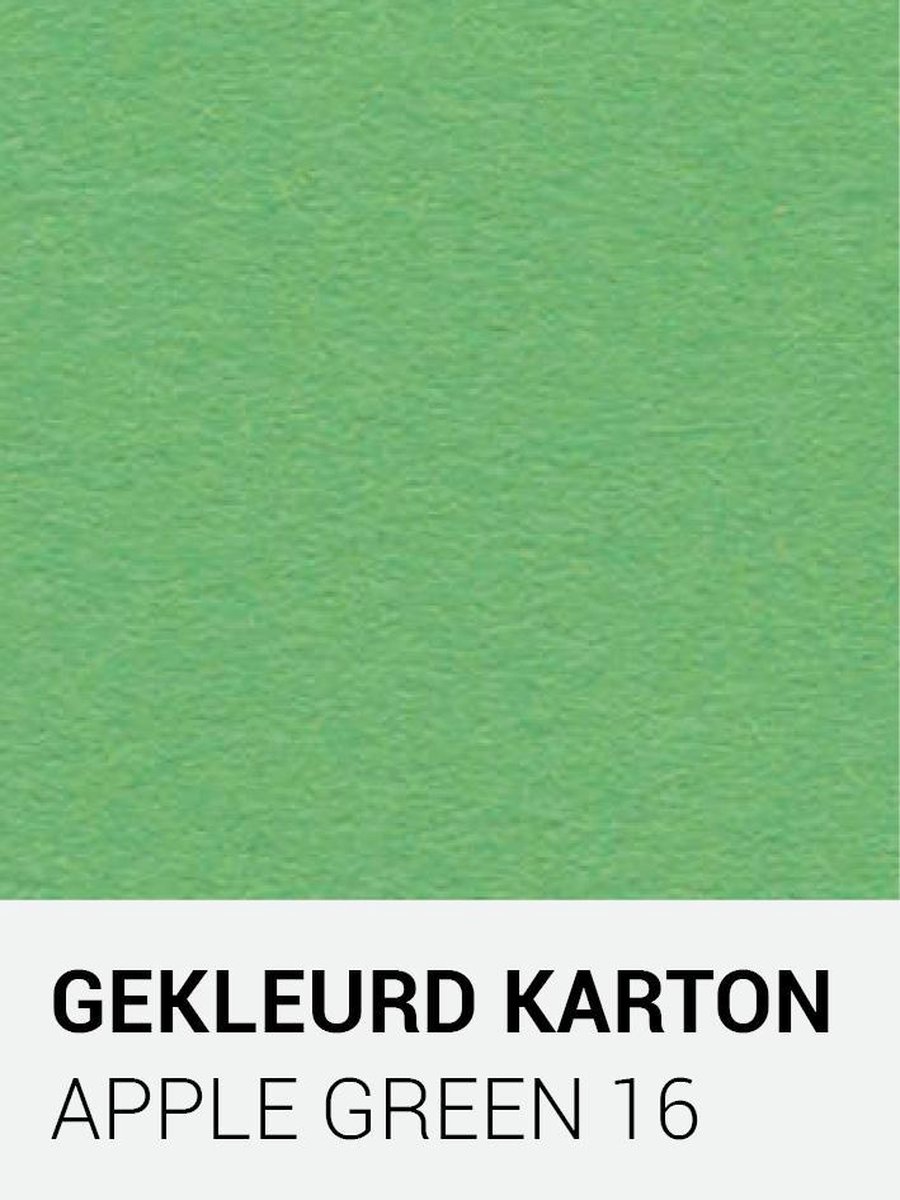 Gekleurd karton apple green 16 30,5x30,5 cm  270 gr.