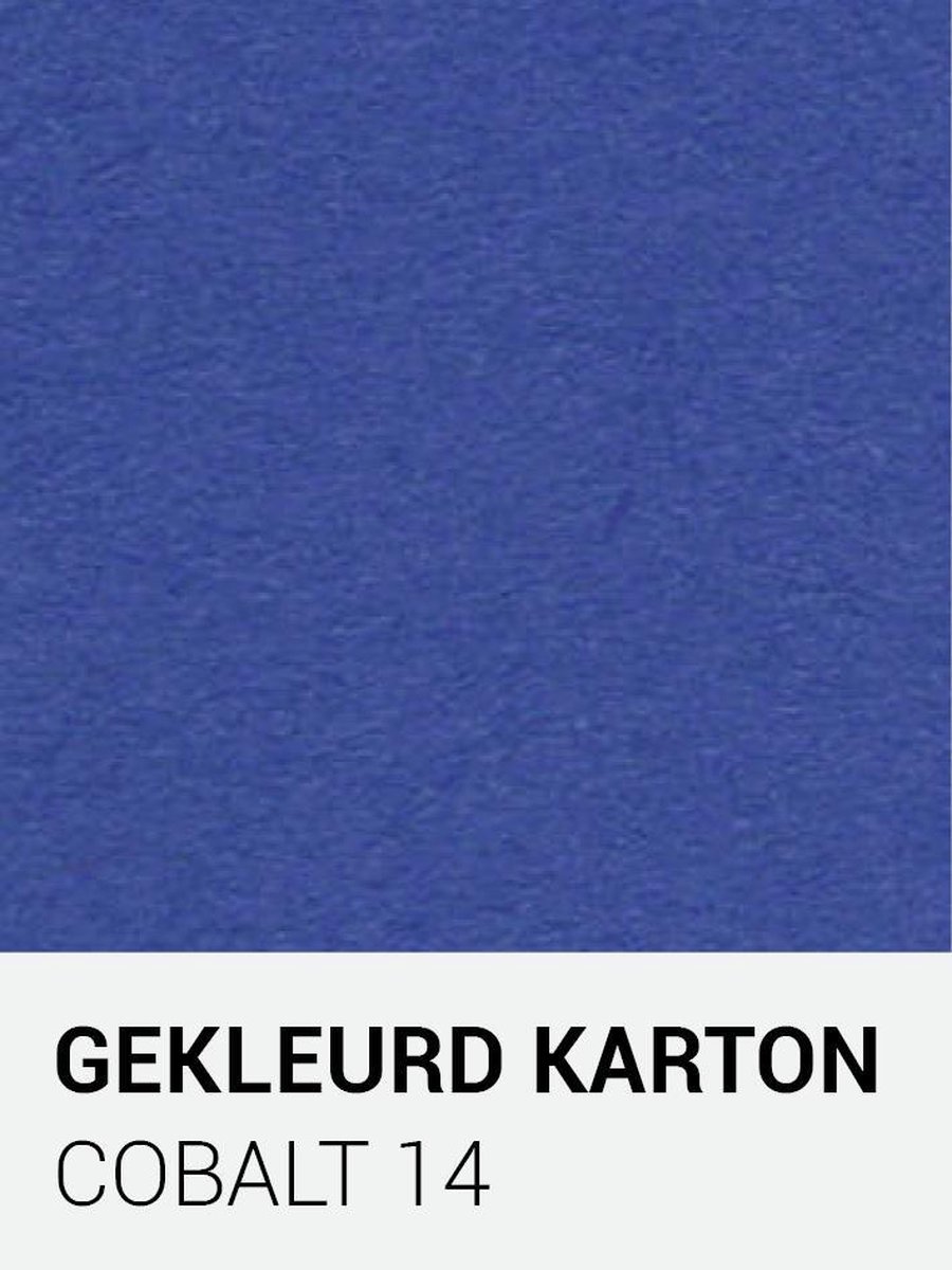 Gekleurd karton cobalt 14 A4 270 gr.