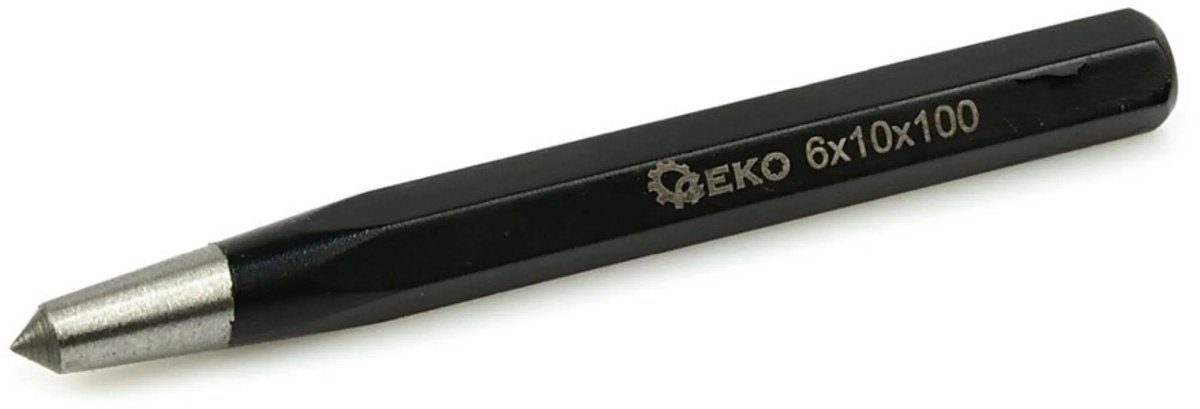 GEKO Pons - Gereedschapsstaal - Voor Metaalbewerking - 6x10x100 mm