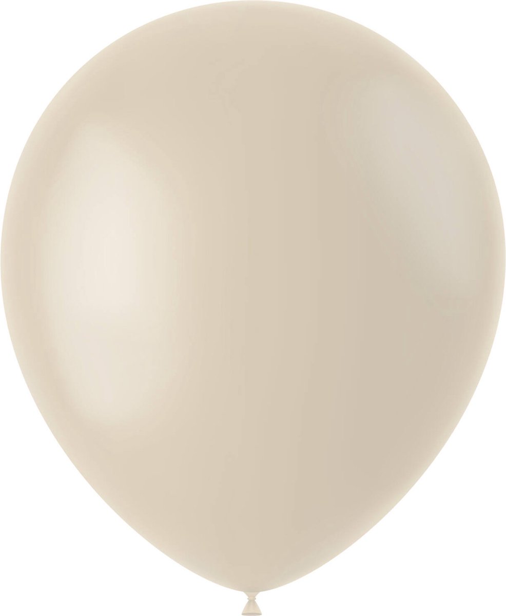 Gemar ballonnen Creamy Latte 33 cm - 10 stuks