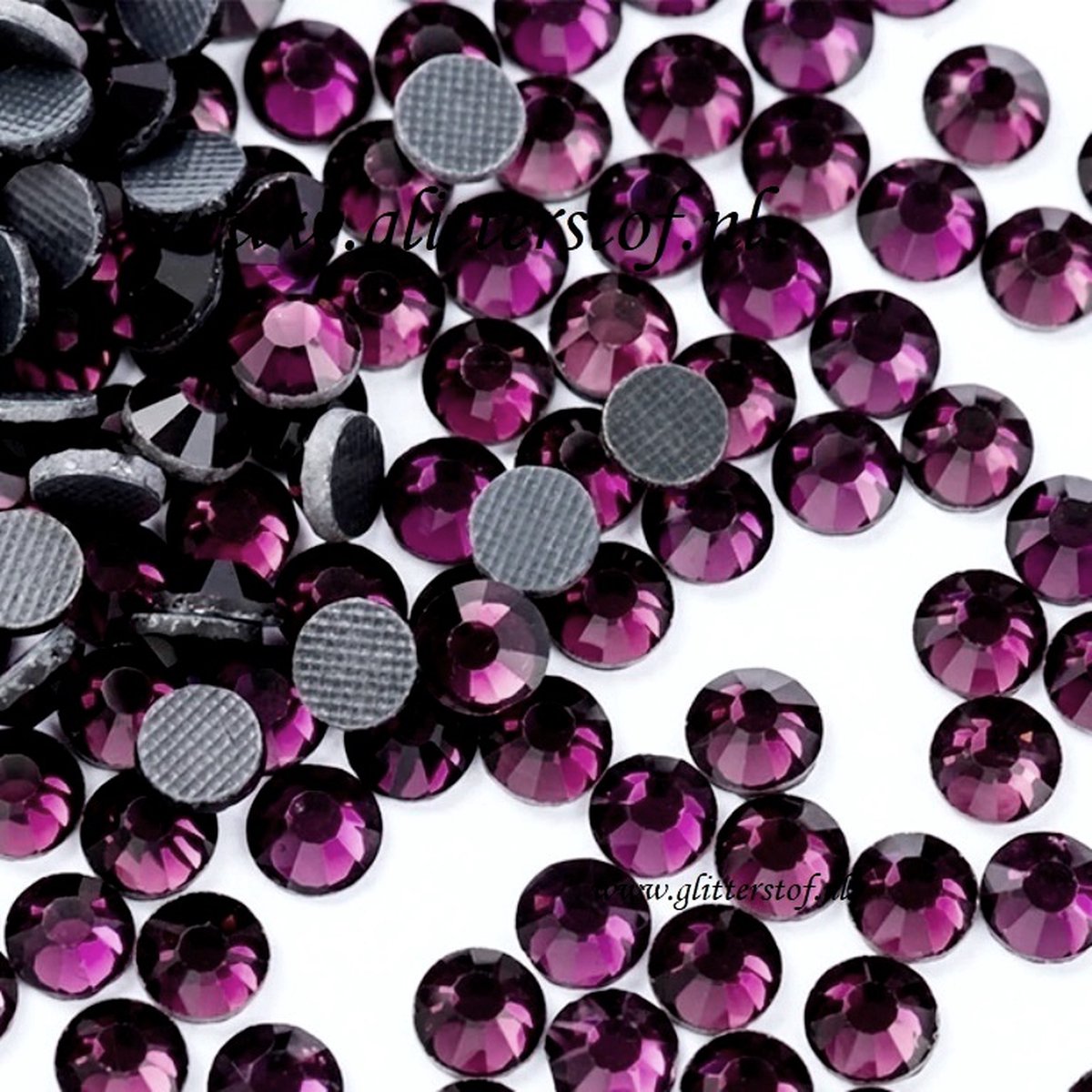 DMC Strass steentjes, Amethyst, SS20 (4.60-4.80mm) Rhinestones Hotfix Flatback 1440st (10 Gross)