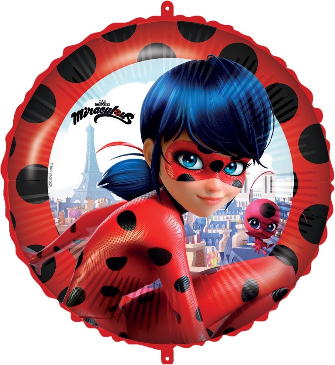 Globos Folieballon Ladybug 45 Cm Rood