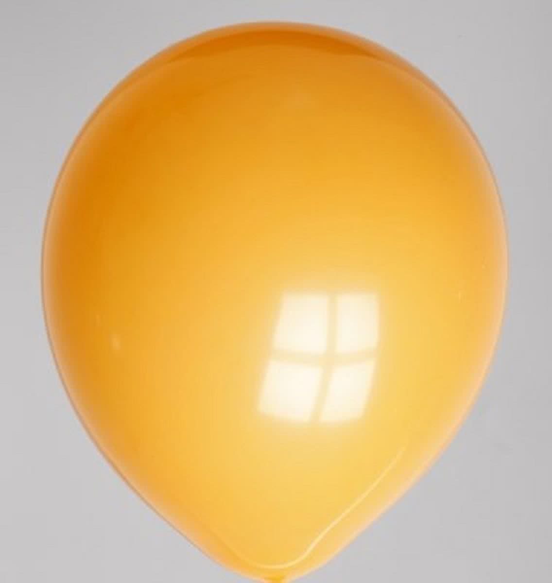 Globos ballonnen nr10 oranje zak a 100