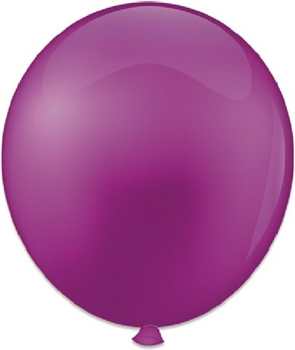 Top ballon Kristal Violet - Ø 24 inch = 61 cm.