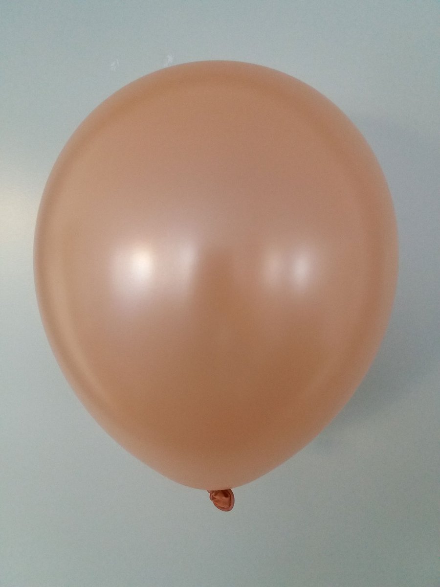 Zak met 100 ballons no. 12 rosegold