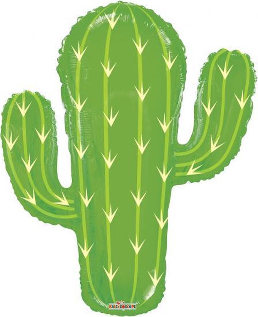 folieballon cactus vorm 70 cm folie groen