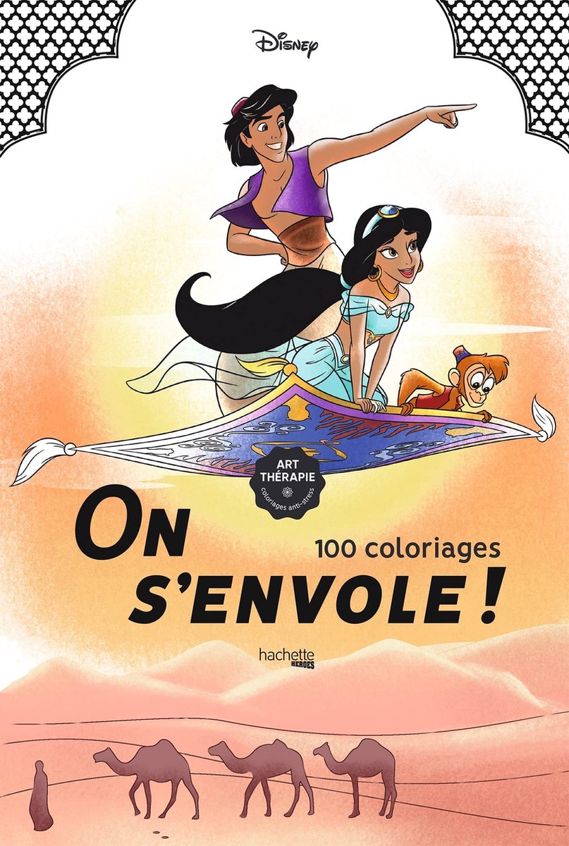 Disney On S Envole 100 coloriages - Kleurboek voor volwassenen