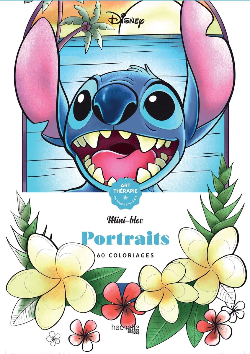 Mini Bloc Disney Portraits - Kleurboek voor volwassenen én kinderen