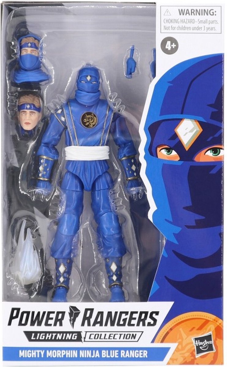 Power Rangers Lightning Collection Mighty Morphin Ninja Blue Ranger