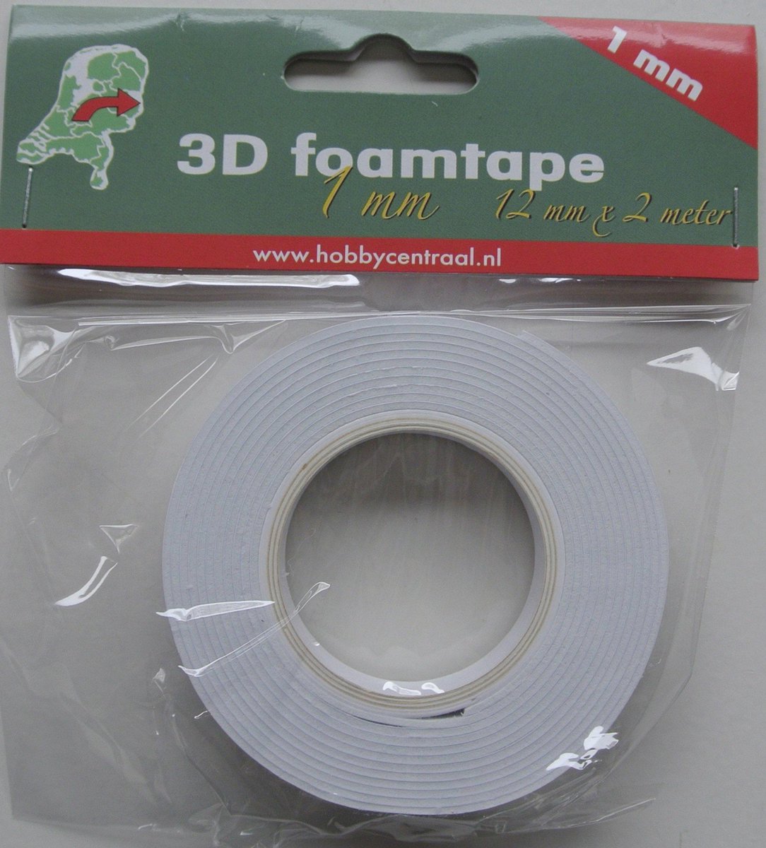 hobbycentraal dubbelzijdig foam tape 1mm