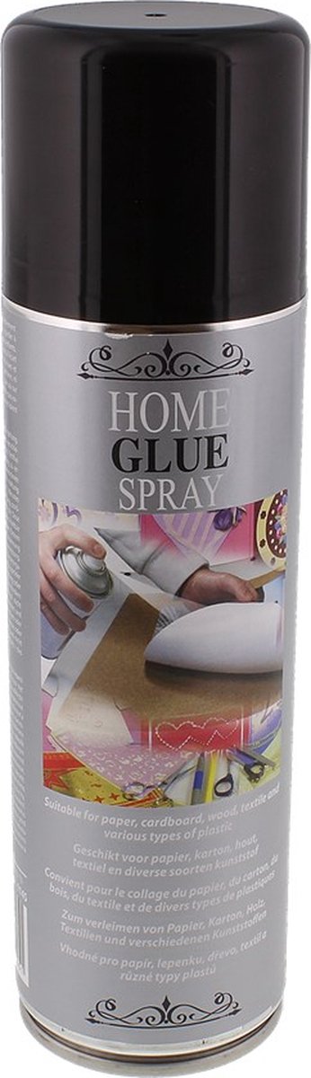 Lijmspray - 3 STUKS  - Hobby lijm - Lijm spuitbus - Lijmspray hobby - Transparant - Knutsellijm - 900 ML - Spuitlijm