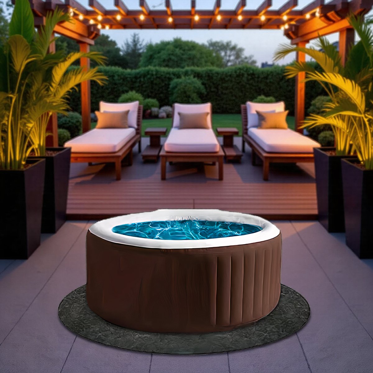 Luxe RVS Houtgestookte Waterverwarmer – Geschikt voor Jacuzzi, Hottub & Zwembad – Energiezuinig & Duurzaam – 42°C Max – 2 Jaar Garantie Hometotry