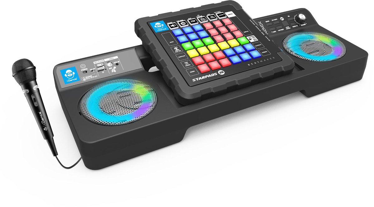 IDance DJ Mixer Set Remix DJ2 Licht + Geluid.