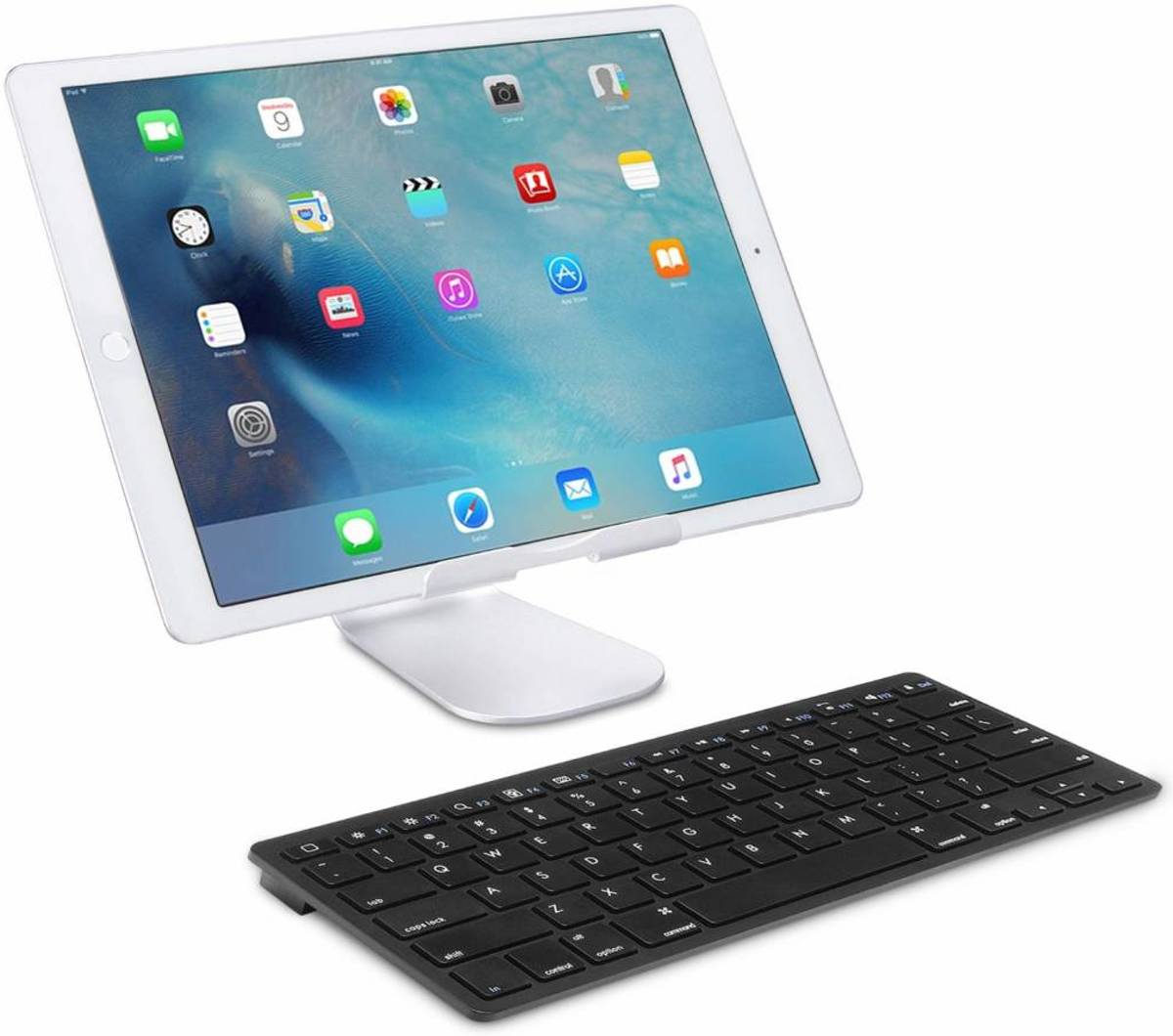 iPadspullekes.nl iPad 2017 draadloos bluetooth toetsenbord zwart