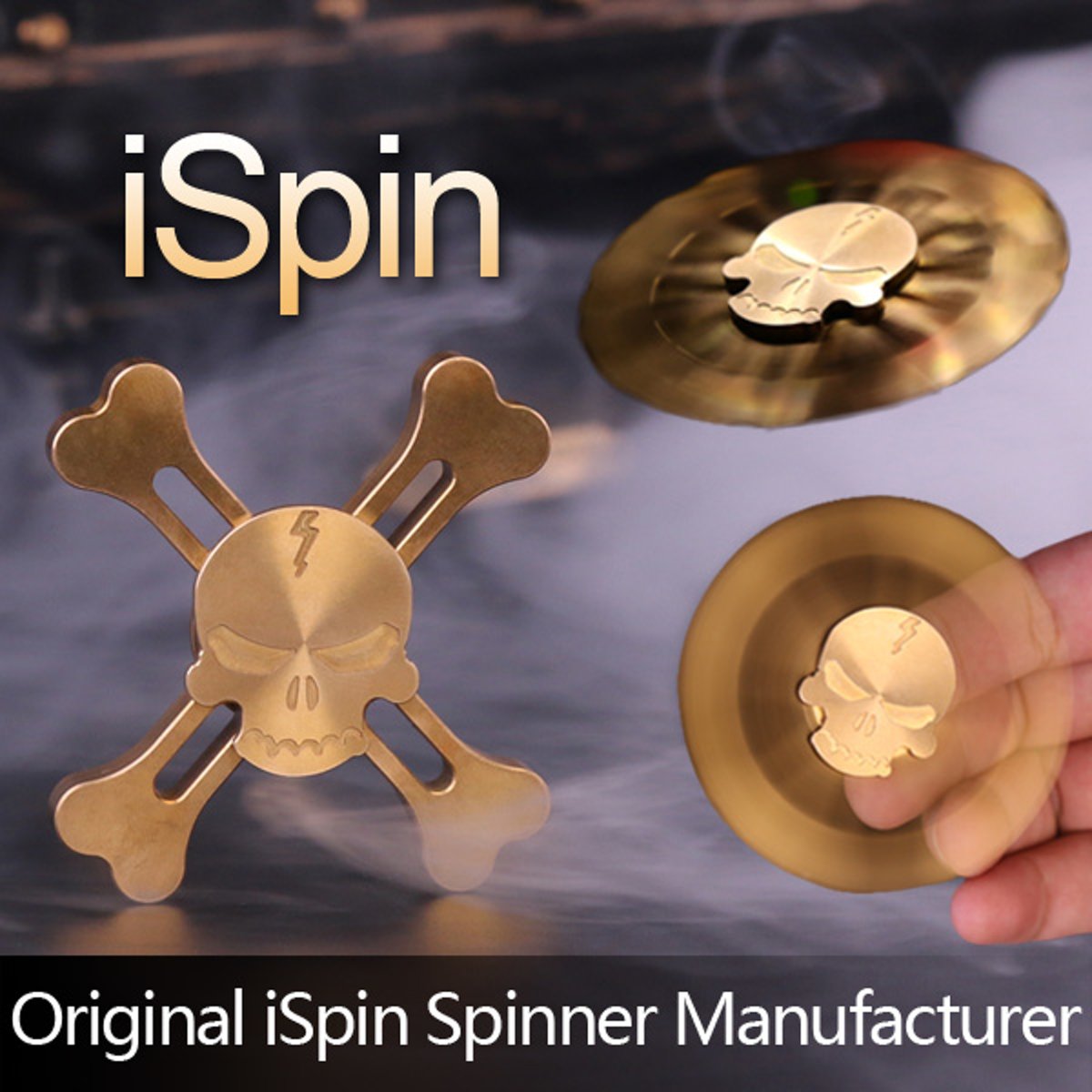 Fidget Spinner iSpin S5 Skull