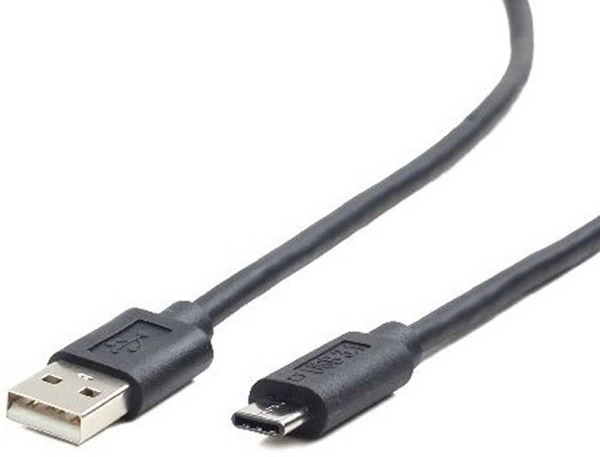 iggual IGG311936 1m USB A USB C Mannelijk Mannelijk Zwart USB-kabel